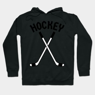 HOCKEY CROSSED STICKS LOGO Hoodie